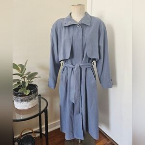 Valerie Steven Petites Suede Coat